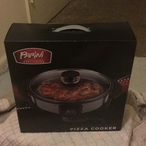 Parini 12” Non-Stick Electric Pizza Cooker